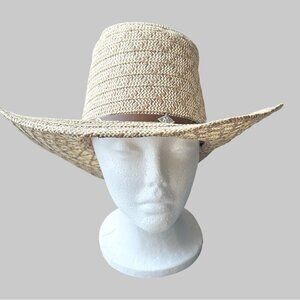 Crown Cattleman Straw Cowboy Hat